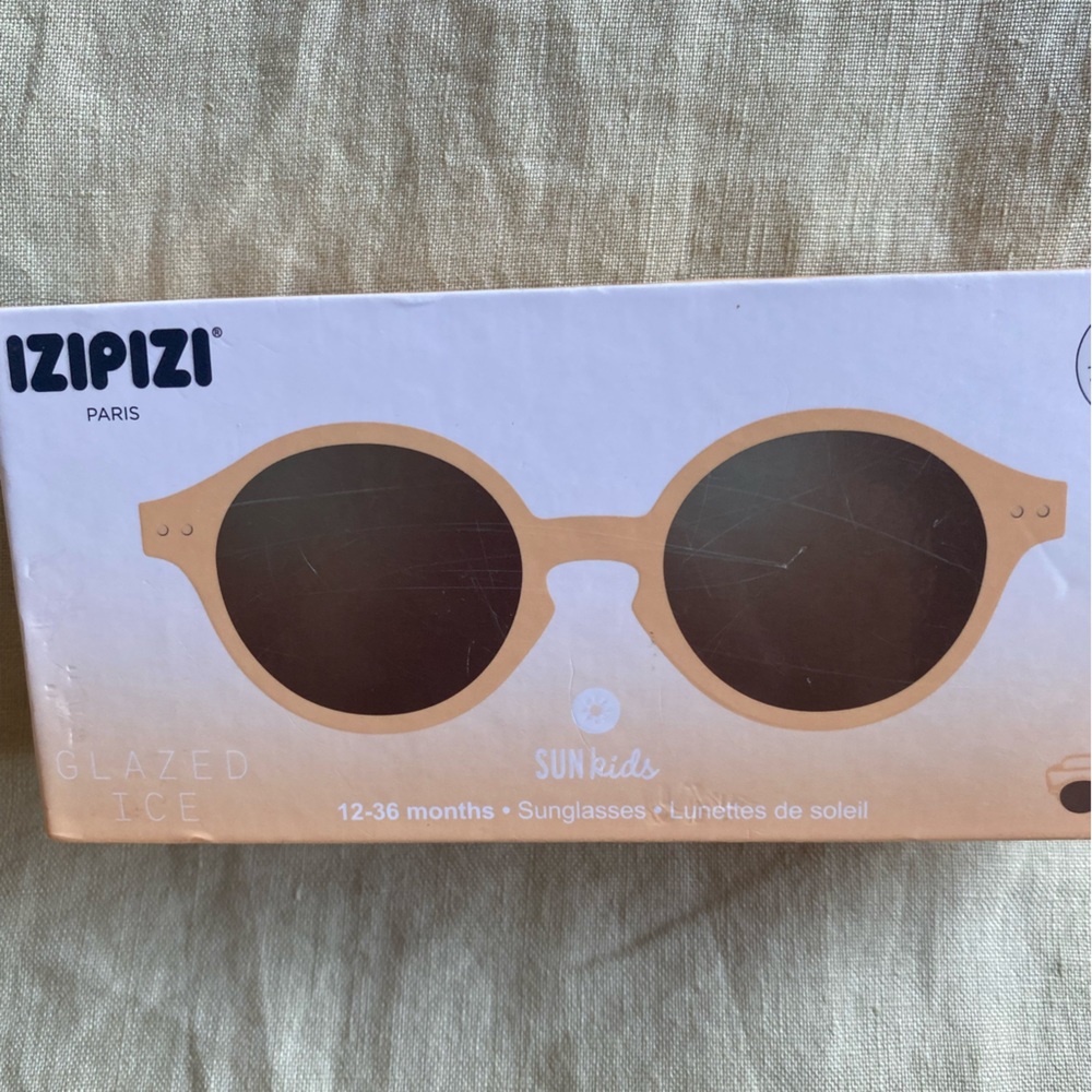 IZIPIZI kids sunnies in Sunny Orange size 12-36 months